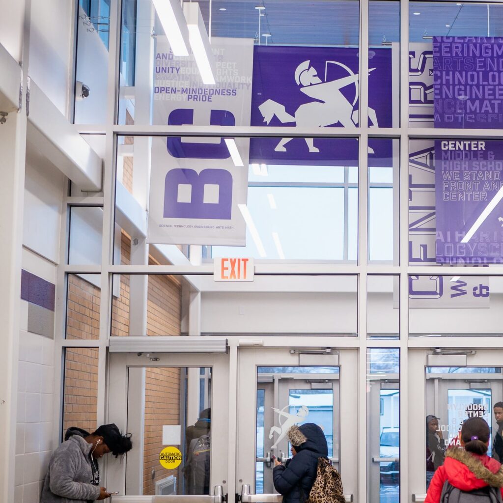 BC front entrance